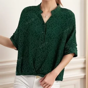 (Super Promo: Compre 1 e Leve 2) Blusa Vicenza™ com Estampa Barroca / Elegância Histórica e Conforto Moderno!